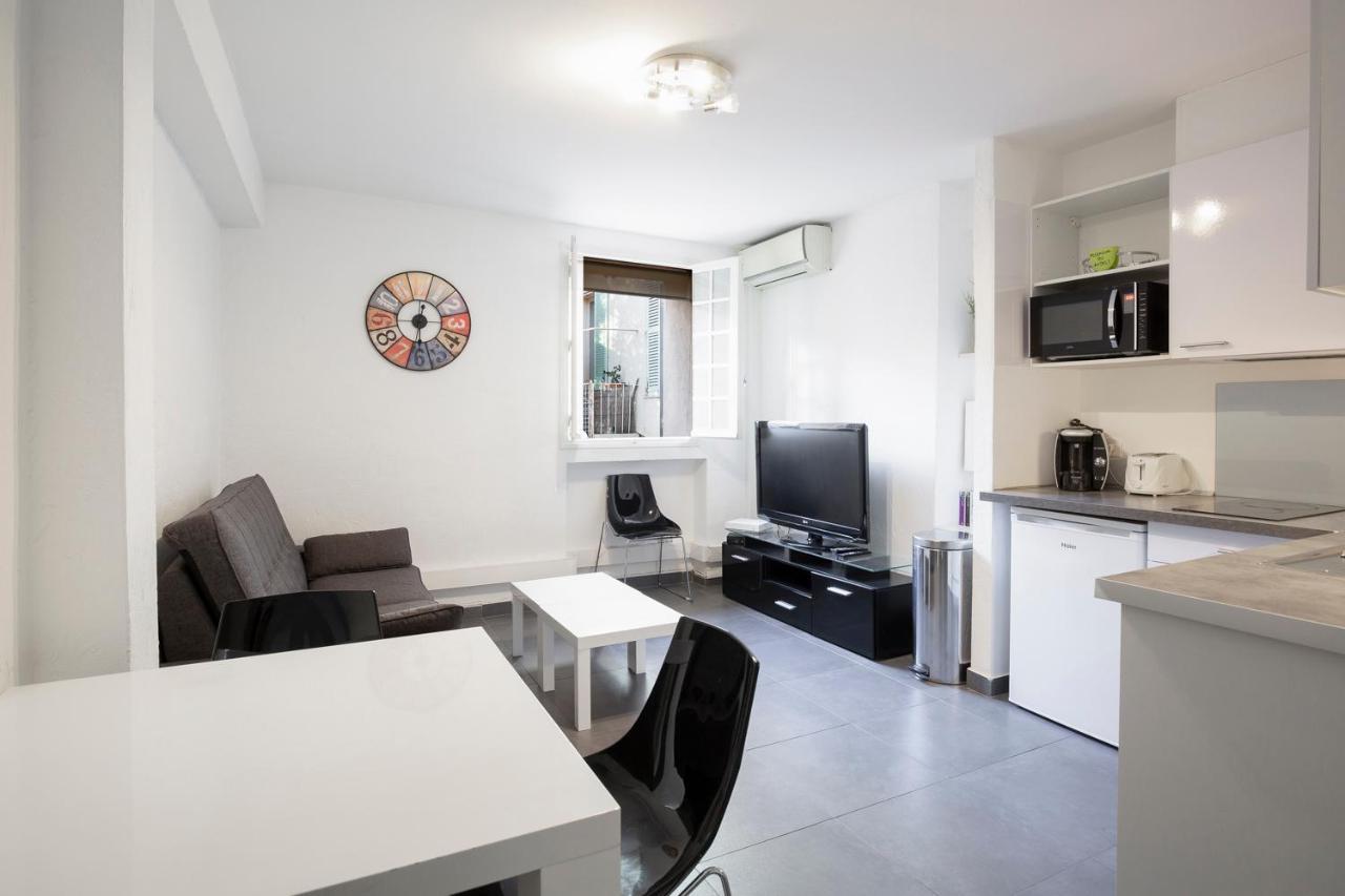 Chez Dominique - 1 Chbre 2-4Pers Centre Antibes Migrainier Ancien With Ac Apartment Bagian luar foto